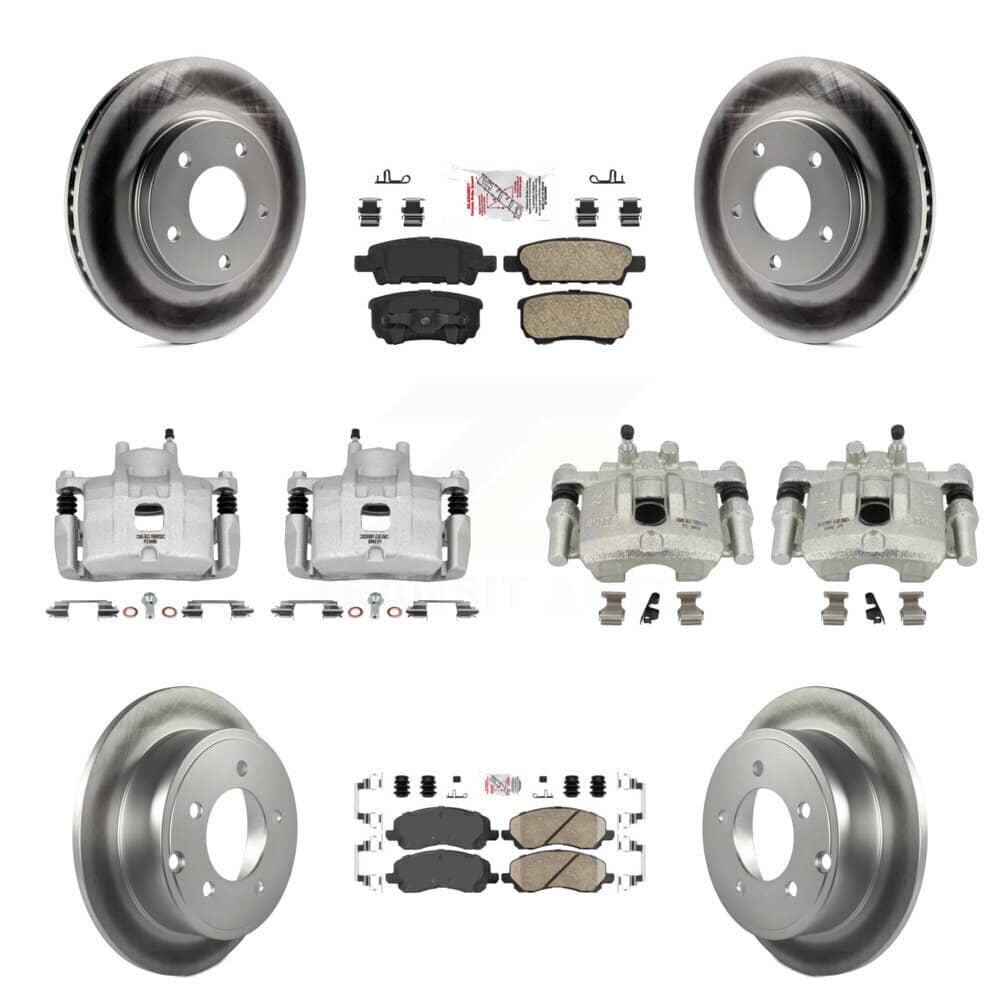 Transit Auto - KCG-101485N - Front and Rear Disc Brake Kits