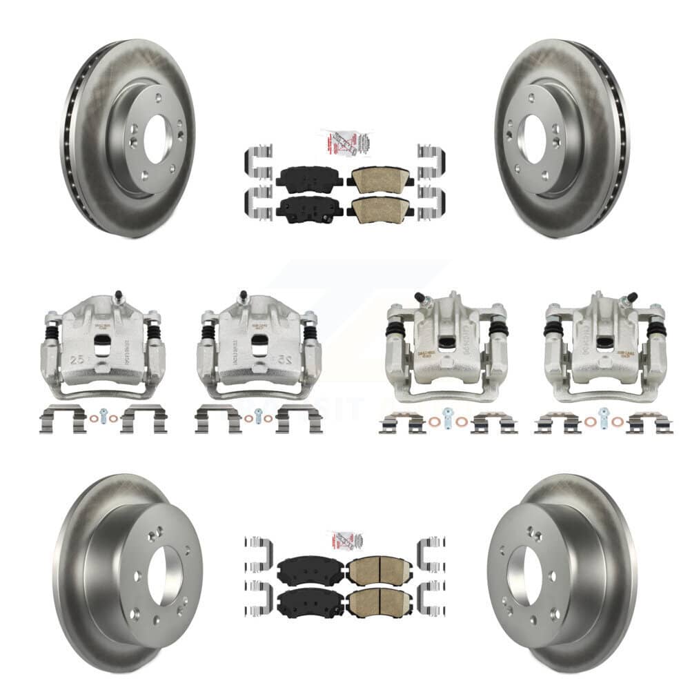 Transit Auto - KCG-101496N - Front and Rear Disc Brake Kits