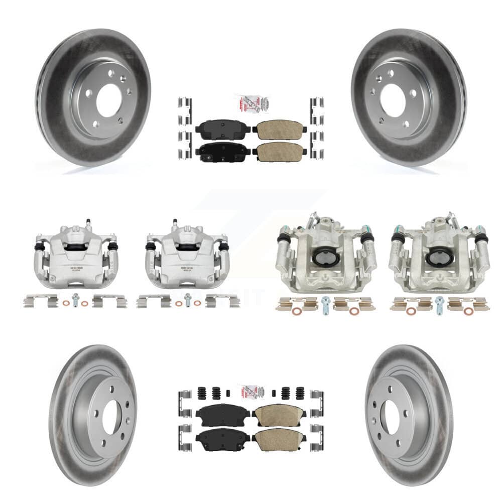 Transit Auto - KCG-101526N - Front and Rear Disc Brake Kits