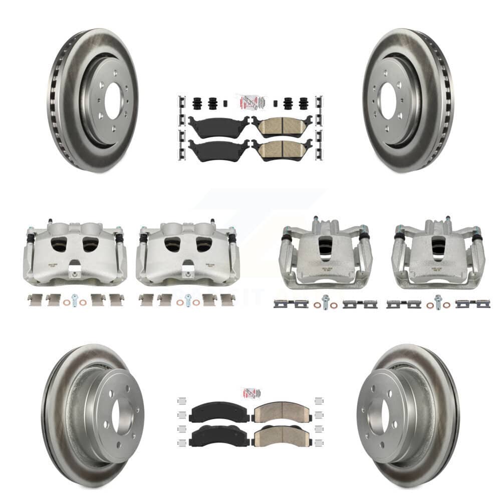 Transit Auto - KCG-101536N - Front and Rear Disc Brake Kits