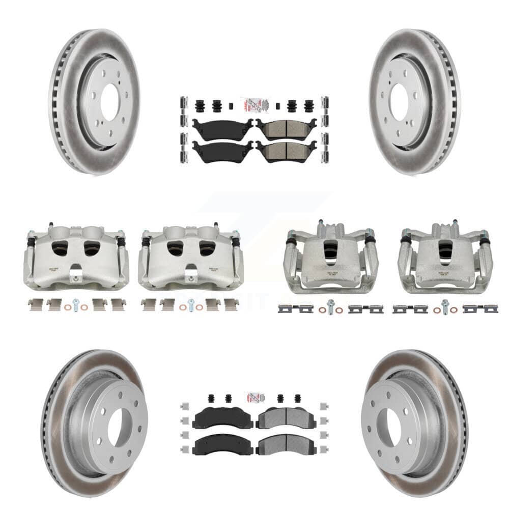 Transit Auto - KCG-101541N - Front and Rear Disc Brake Kits