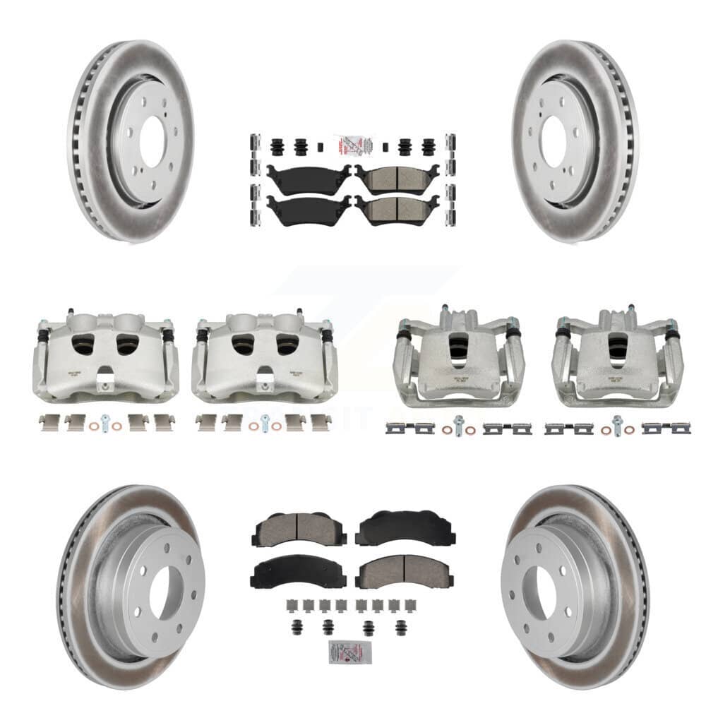 Transit Auto - KCG-101545N - Front and Rear Disc Brake Kits