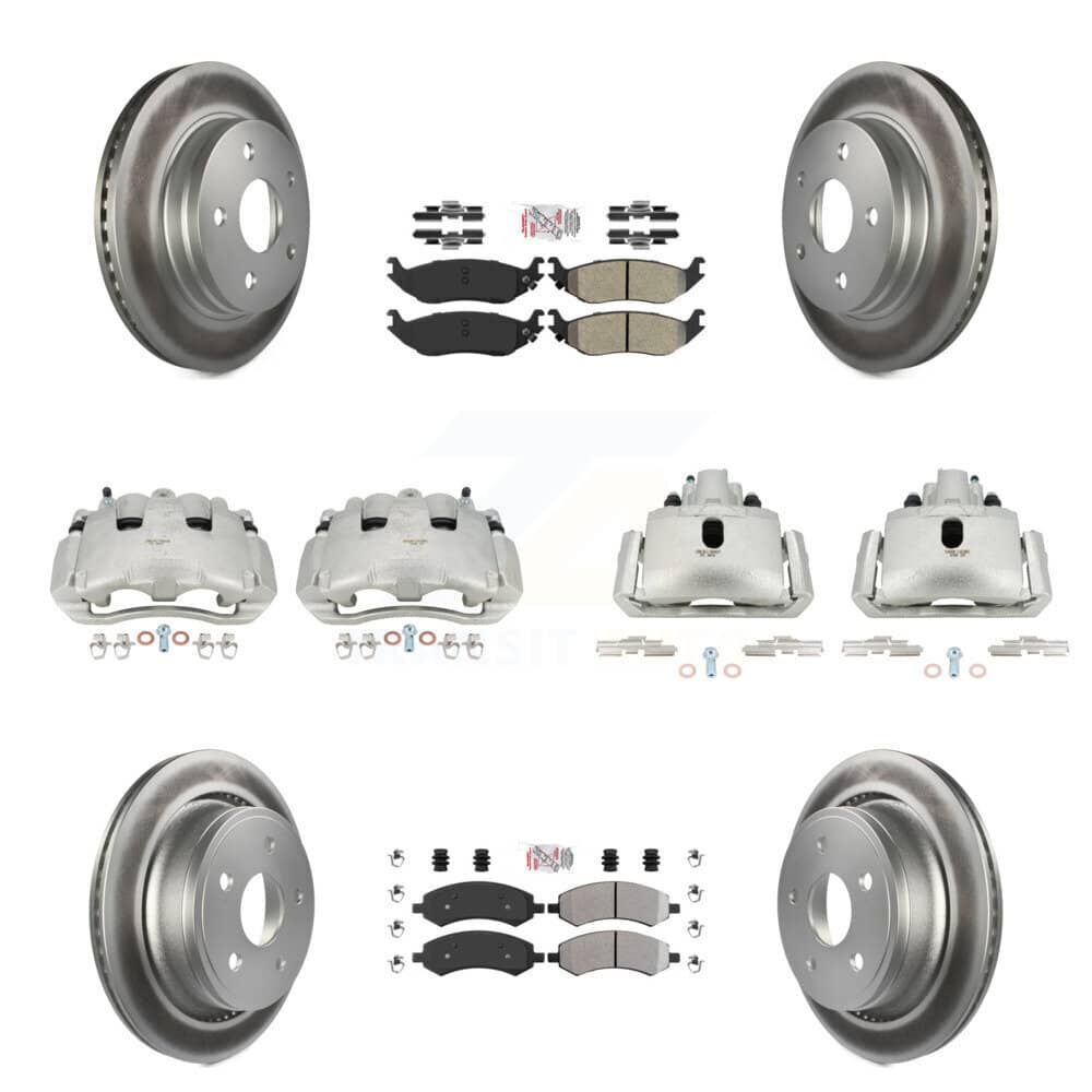 Transit Auto - KCG-101563N - Front and Rear Disc Brake Kits