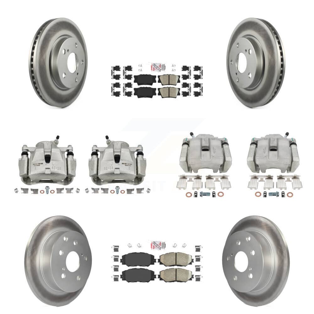 Transit Auto - KCG-101611N - Front and Rear Disc Brake Kits