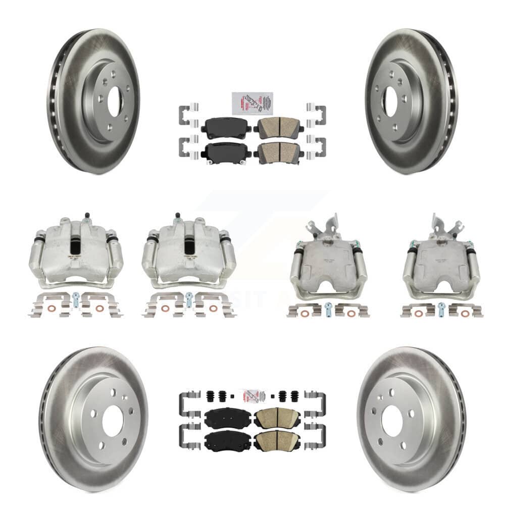 Transit Auto - KCG-101647N - Front and Rear Disc Brake Kits