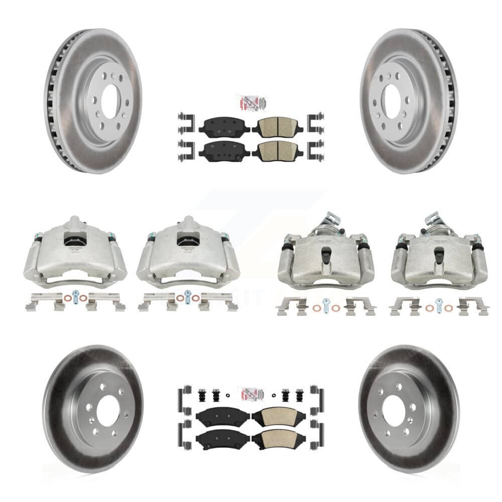 Transit Auto - KCG-101654N - Front and Rear Disc Brake Kits