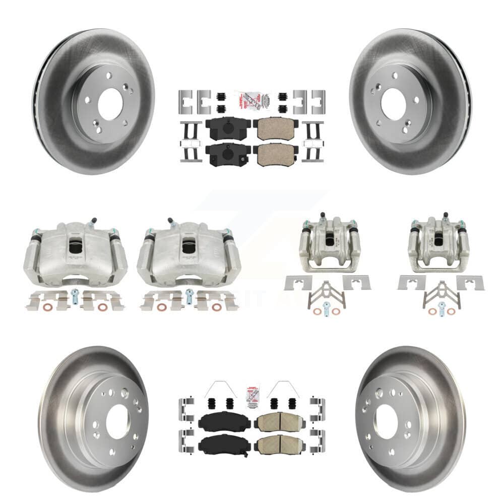 Transit Auto - KCG-101664N - Front and Rear Disc Brake Kits