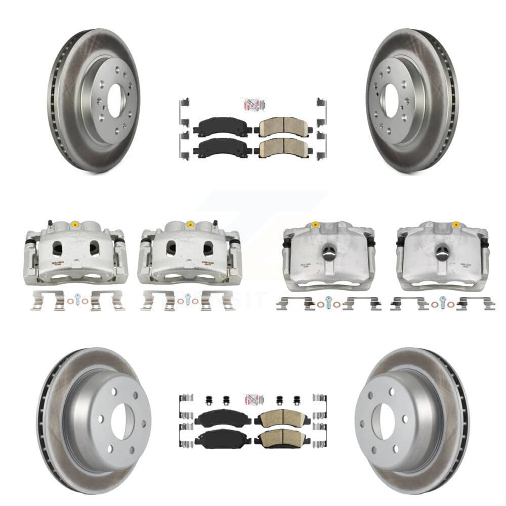 Transit Auto - KCG-101677N - Front and Rear Disc Brake Kits