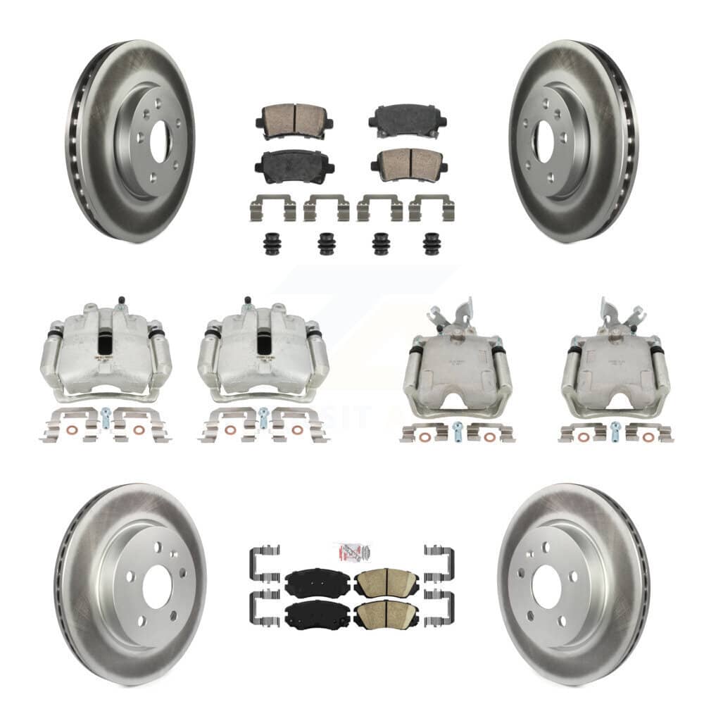 Transit Auto - KCG-101707N - Front and Rear Disc Brake Kits