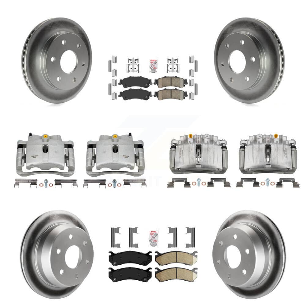 Transit Auto - KCG-101714N - Front and Rear Disc Brake Kits