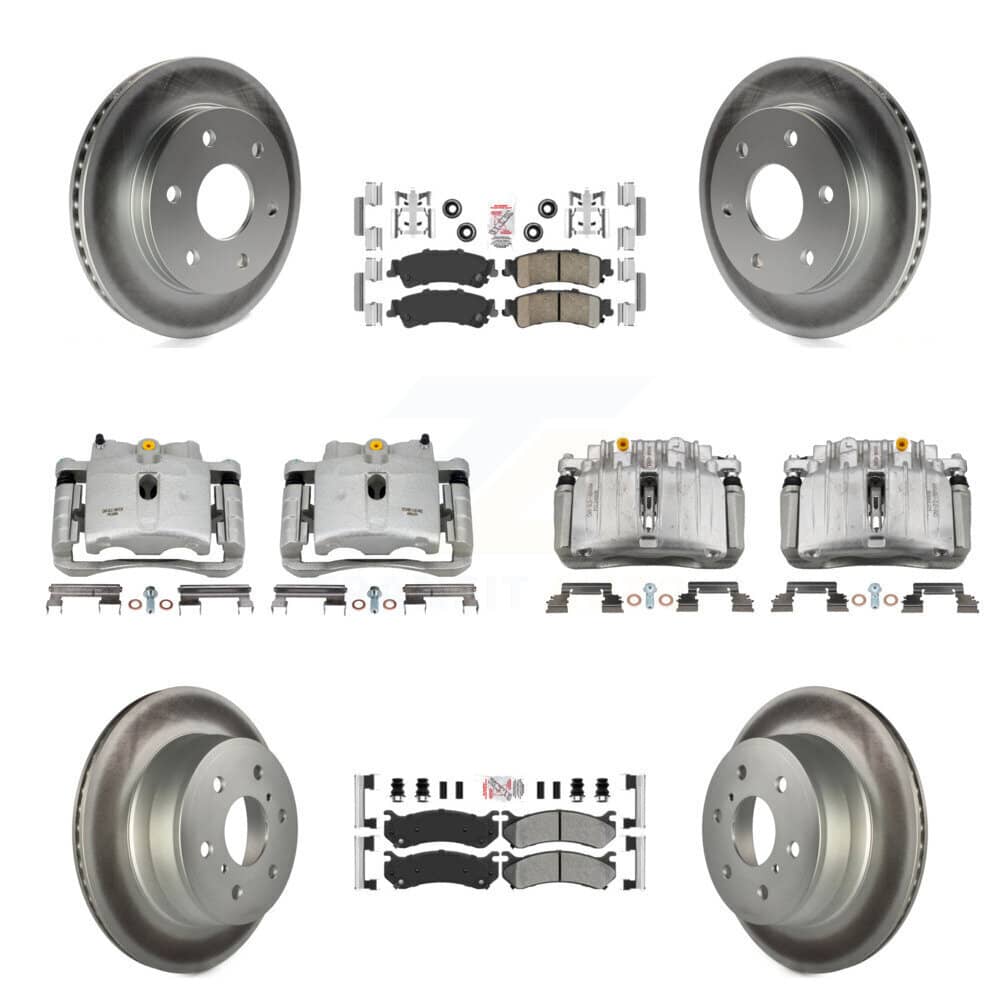 Transit Auto - KCG-101733N - Front and Rear Disc Brake Kits