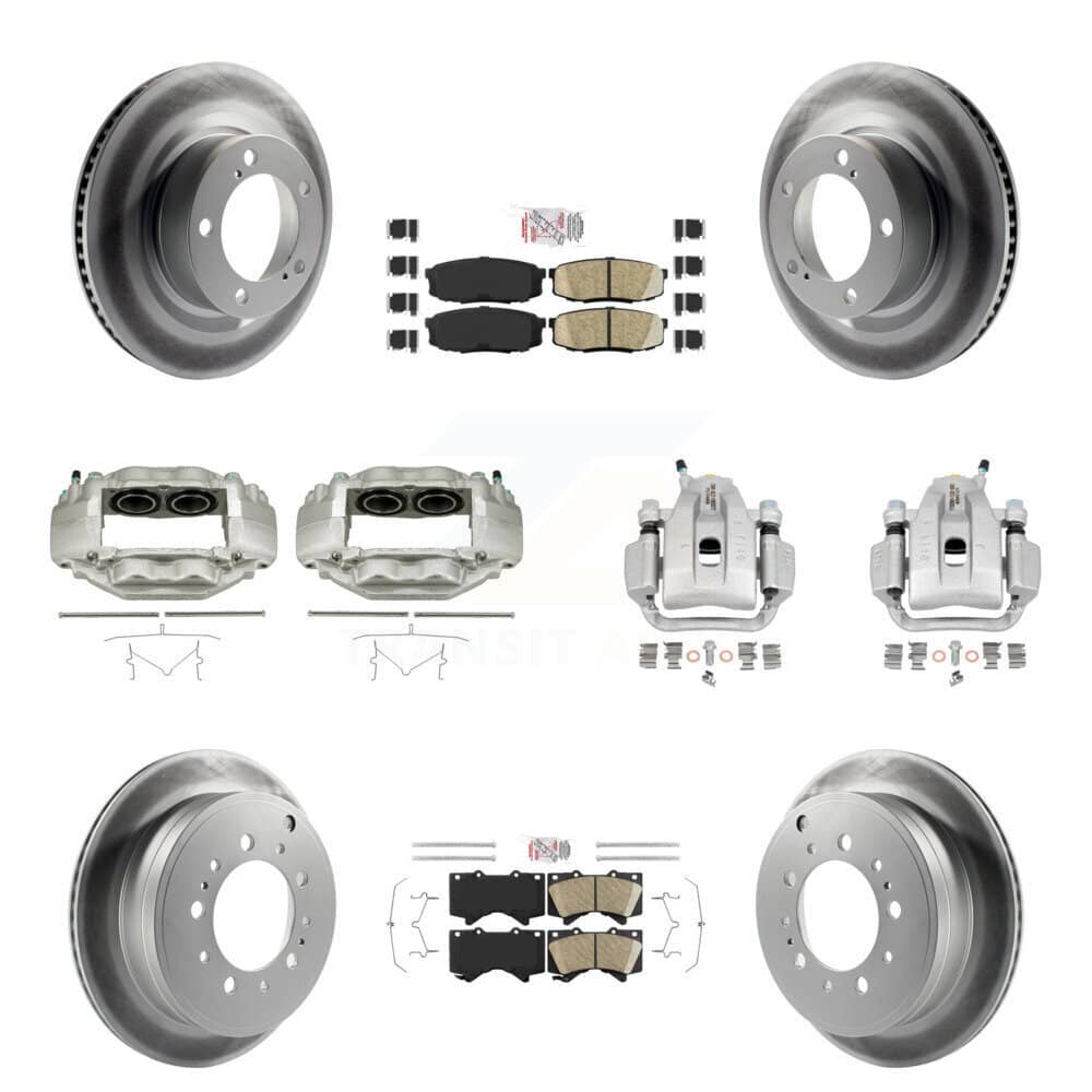 Transit Auto - KCG-101761N - Front and Rear Disc Brake Kits