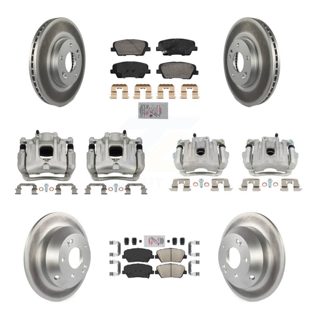 Transit Auto - KCG-101783N - Front and Rear Disc Brake Kits