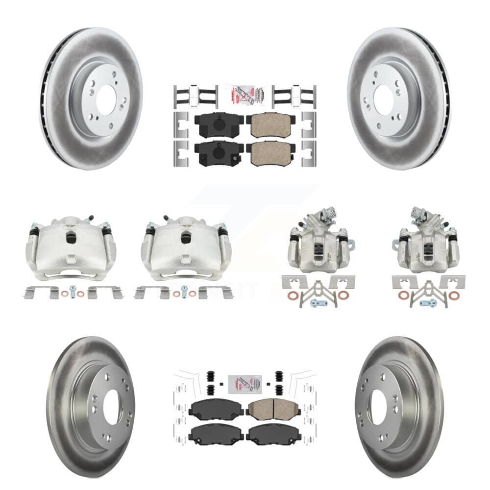 Transit Auto - KCG-101795N - Front and Rear Disc Brake Kits