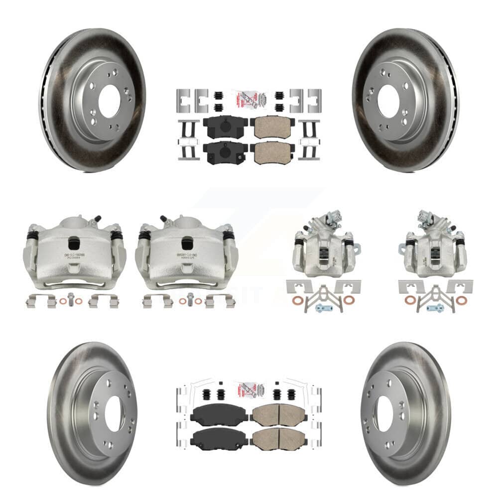 Transit Auto - KCG-101801N - Front and Rear Disc Brake Kits
