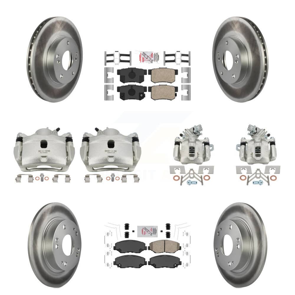 Transit Auto - KCG-101809N - Front and Rear Disc Brake Kits