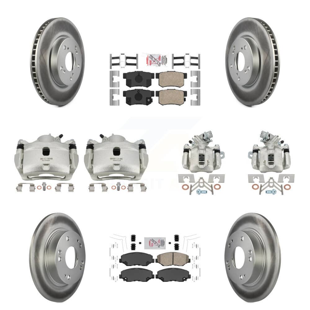Transit Auto - KCG-101817N - Front and Rear Disc Brake Kits