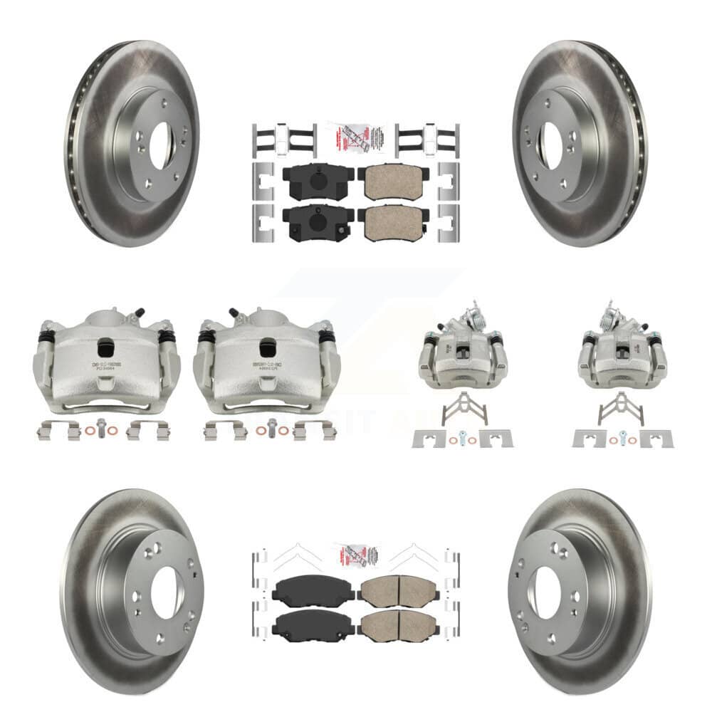 Transit Auto - KCG-101882N - Front and Rear Disc Brake Kits