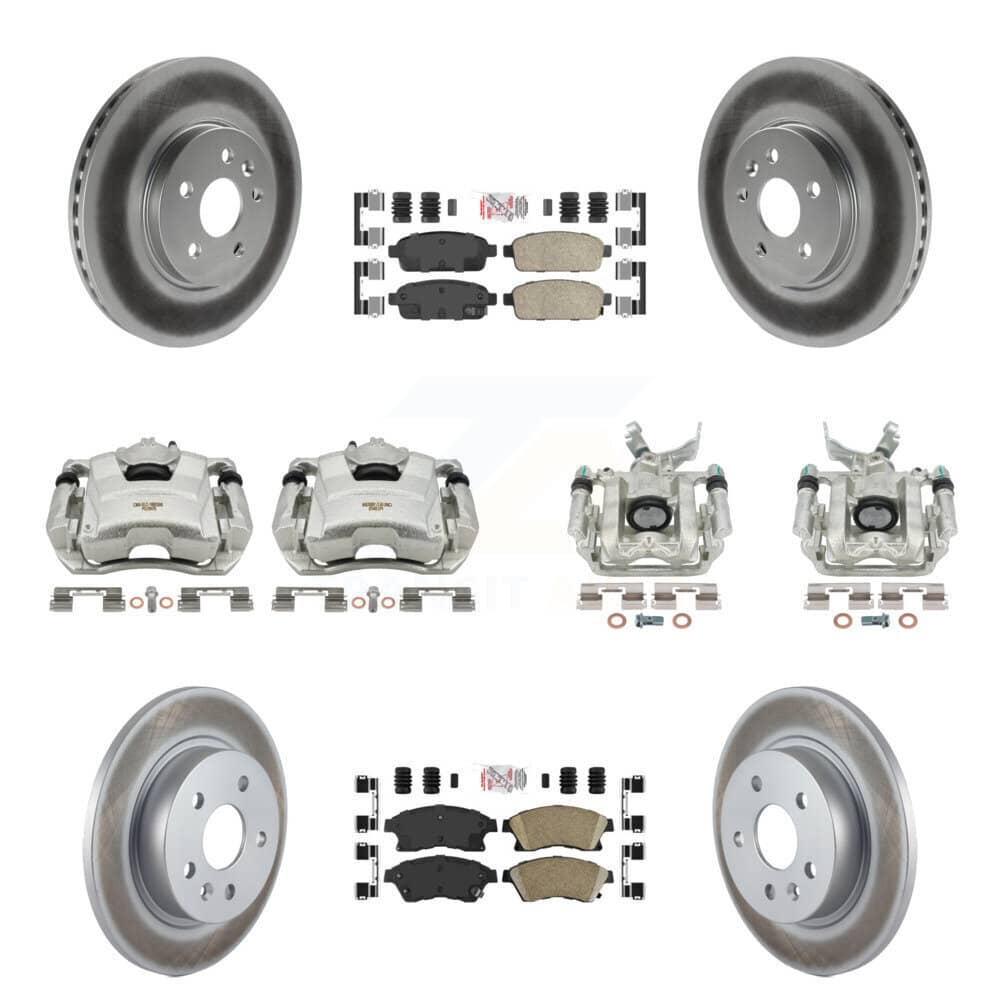 Transit Auto - KCG-101886N - Front and Rear Disc Brake Kits