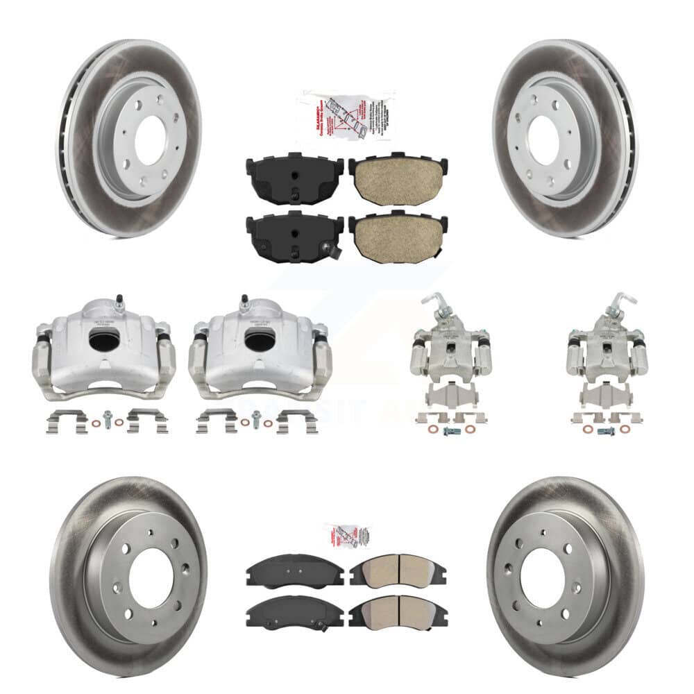 Transit Auto - KCG-101921N - Front and Rear Disc Brake Kits
