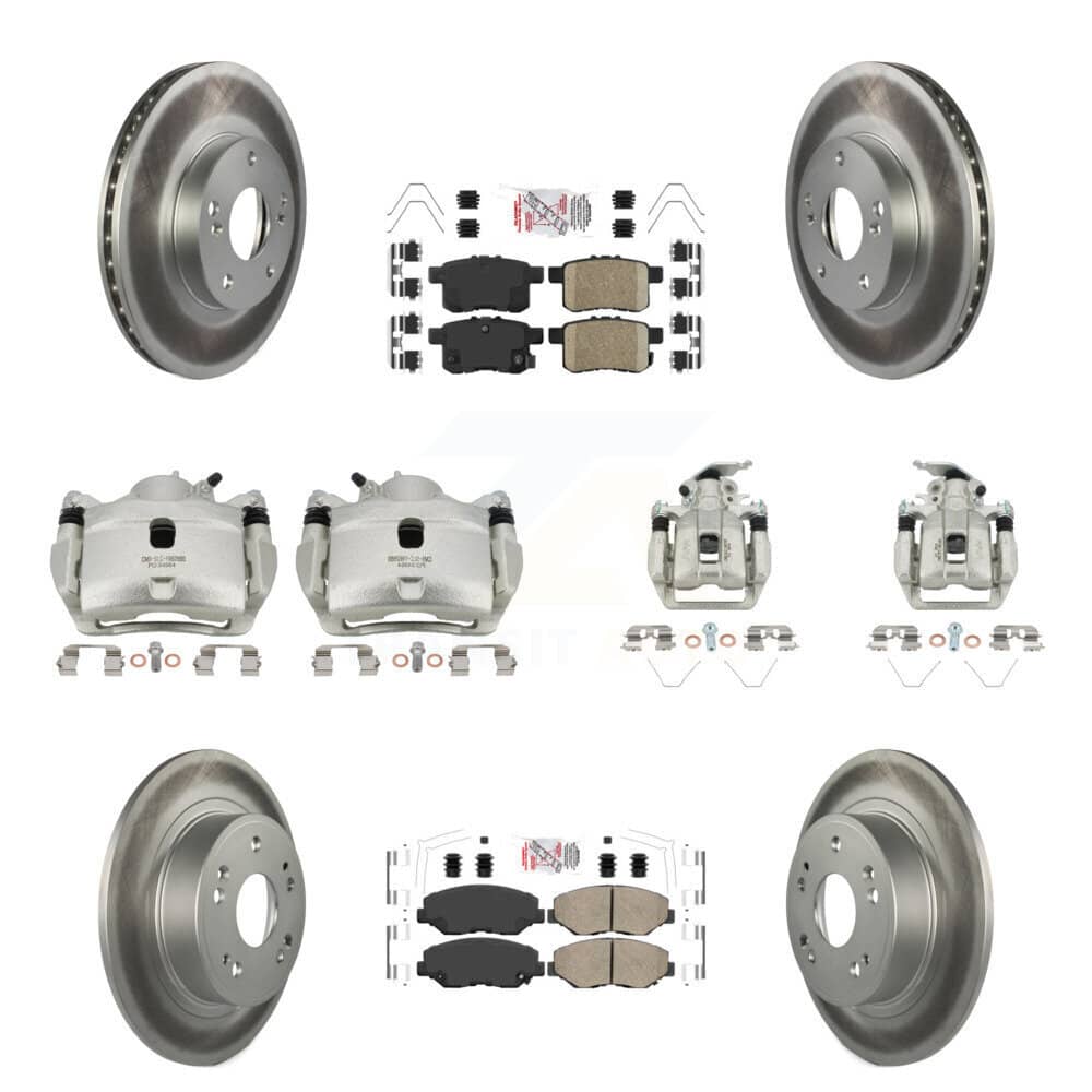 Transit Auto - KCG-101980N - Front and Rear Disc Brake Kits