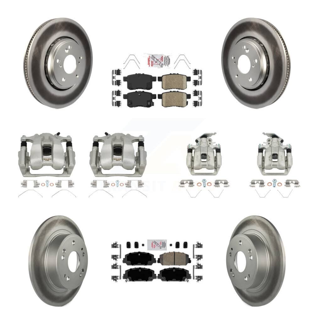 Transit Auto - KCG-101985N - Front and Rear Disc Brake Kits