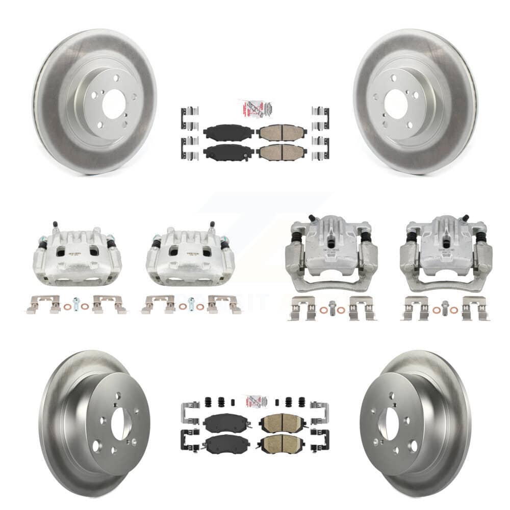 Transit Auto - KCG-102109N - Front and Rear Disc Brake Kits