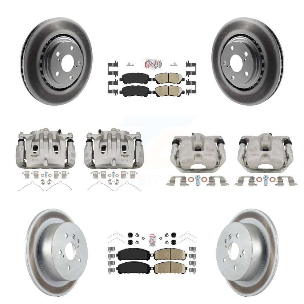 Transit Auto - KCG-102114N - Front and Rear Disc Brake Kits