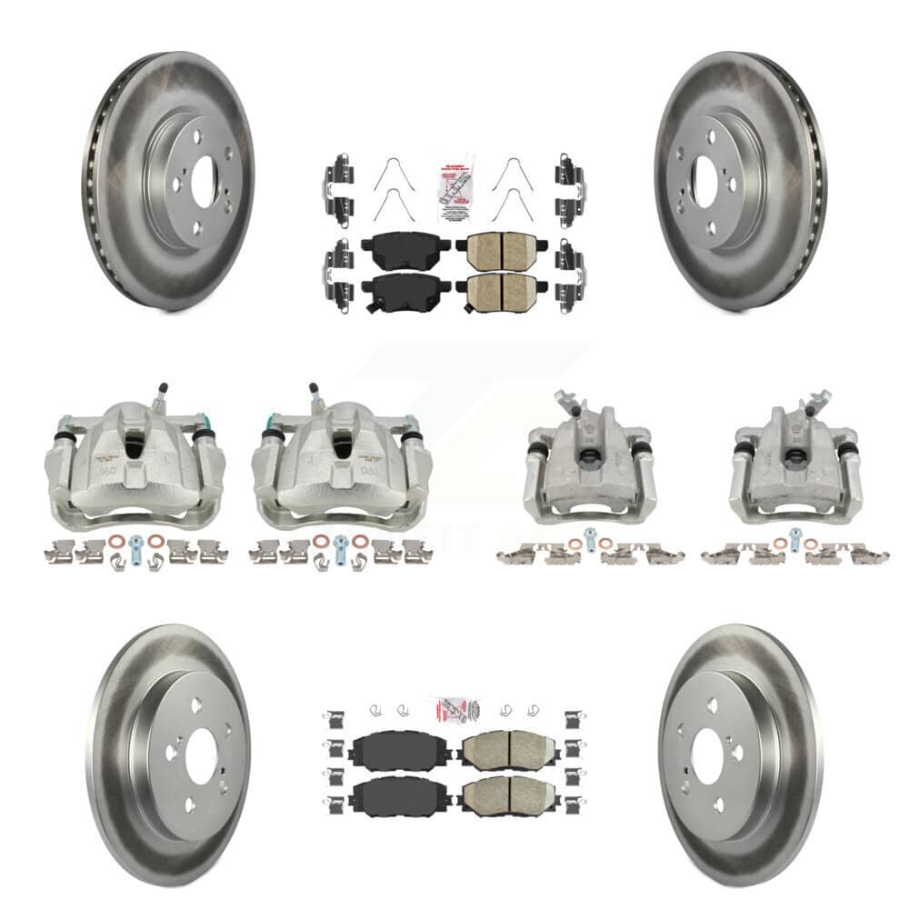 Transit Auto - KCG-102122N - Front and Rear Disc Brake Kits