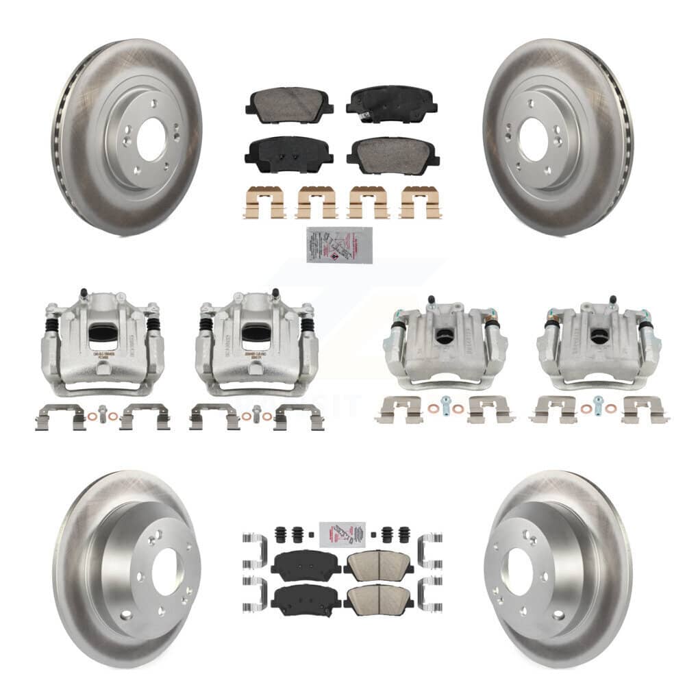 Transit Auto - KCG-102179N - Front and Rear Disc Brake Kits