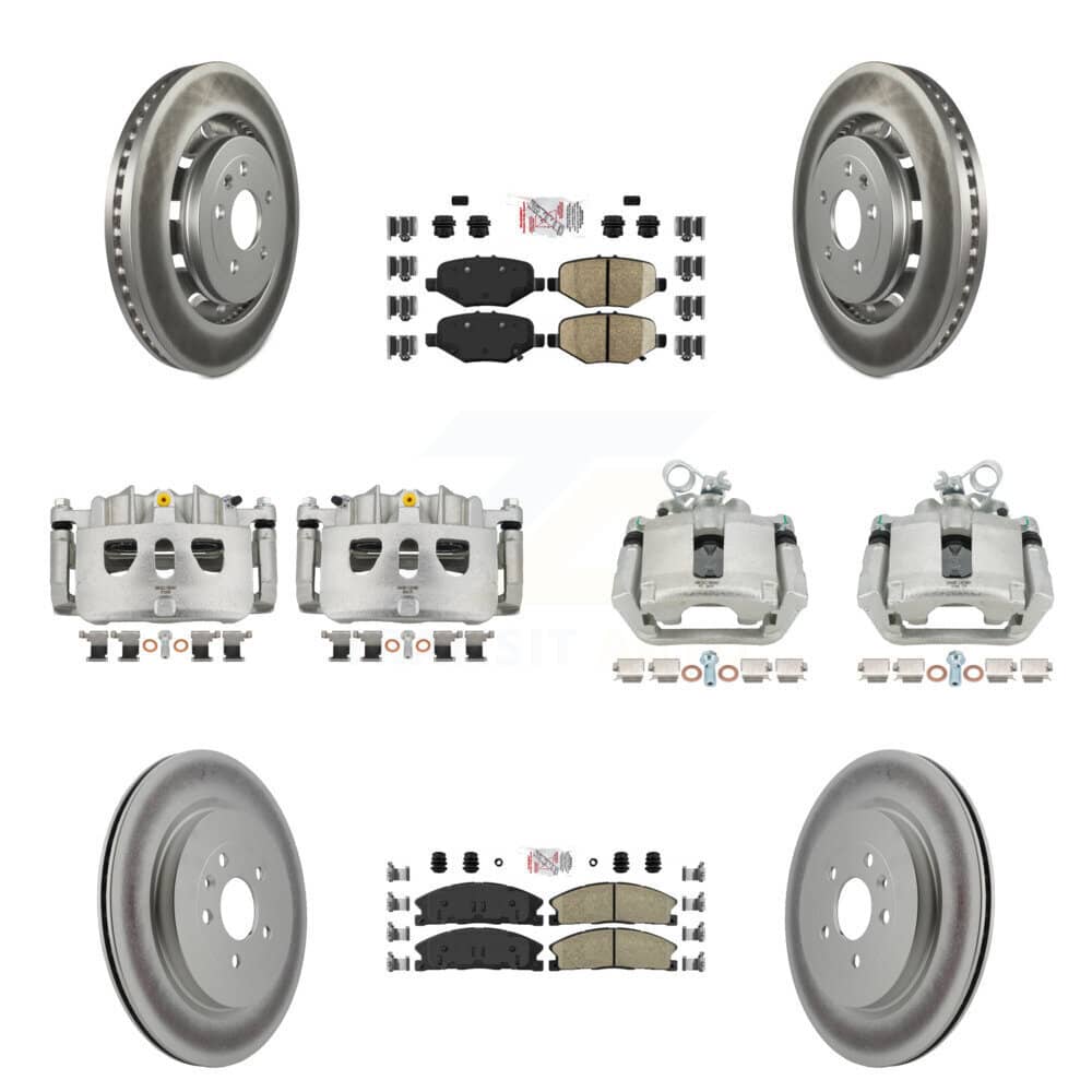 Transit Auto - KCG-102249N - Front and Rear Disc Brake Kits
