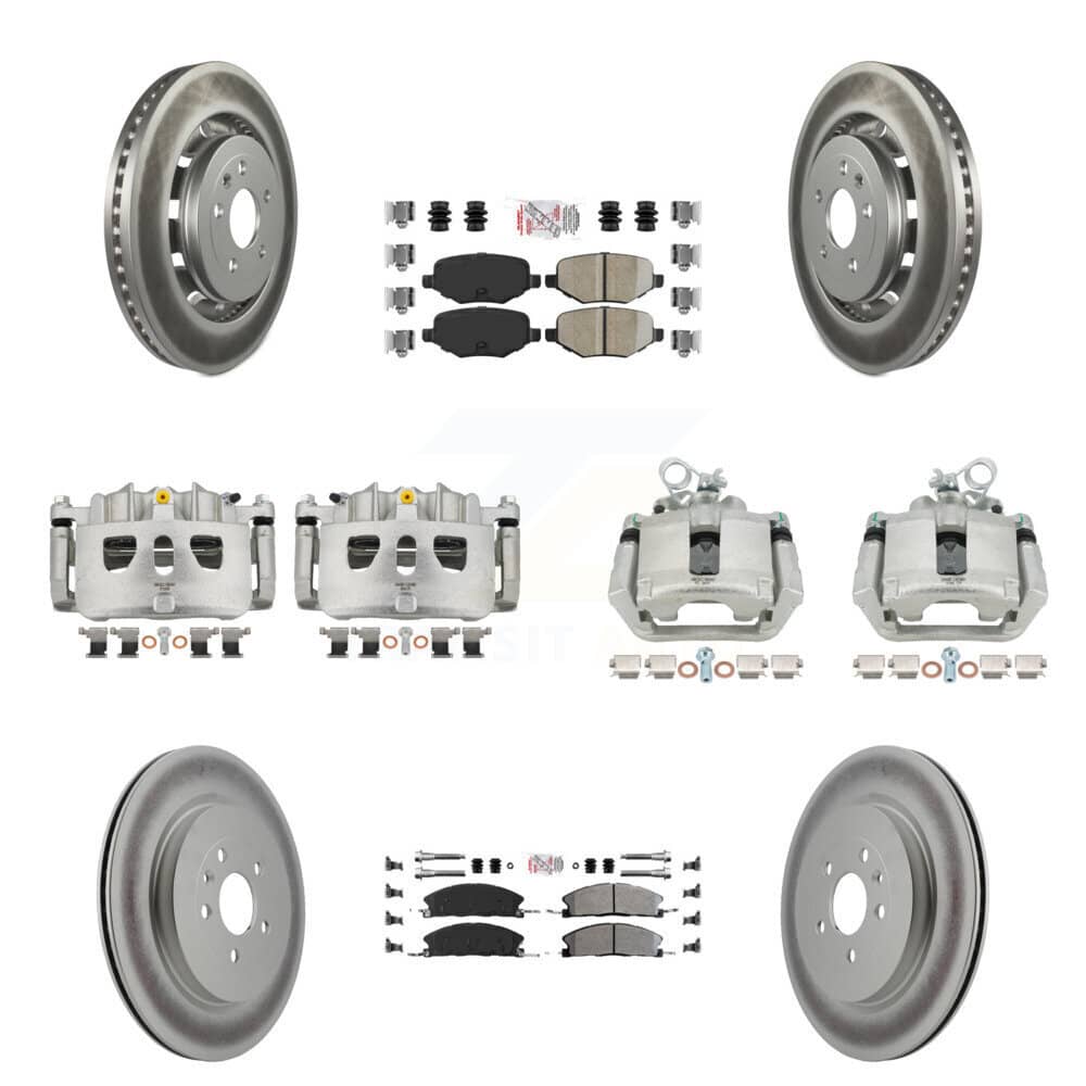 Transit Auto - KCG-102258N - Front and Rear Disc Brake Kits