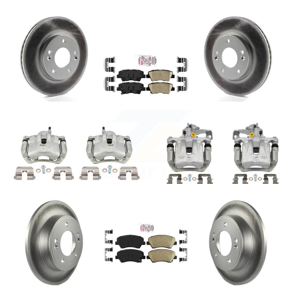 Transit Auto - KCG-102283N - Front and Rear Disc Brake Kits