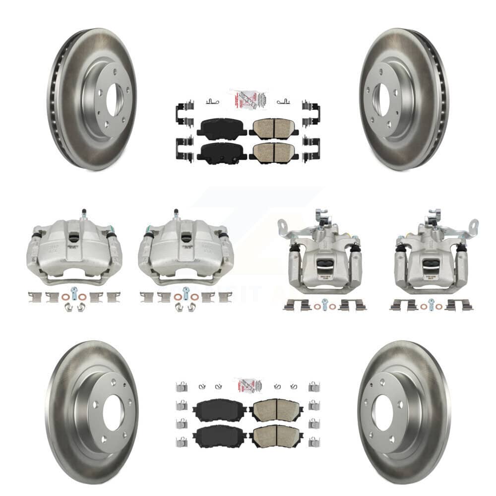 Transit Auto - KCG-102311N - Front and Rear Disc Brake Kits