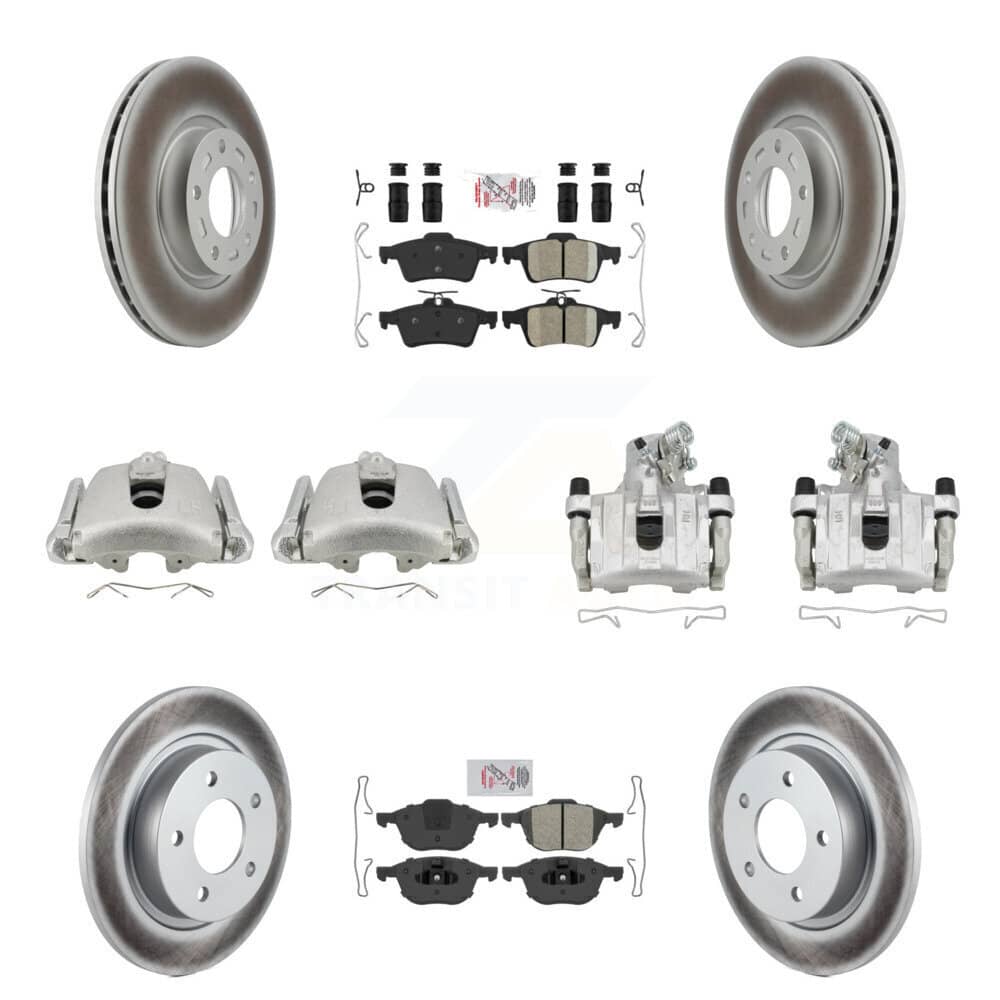 Transit Auto - KCG-102395N - Front and Rear Disc Brake Kits