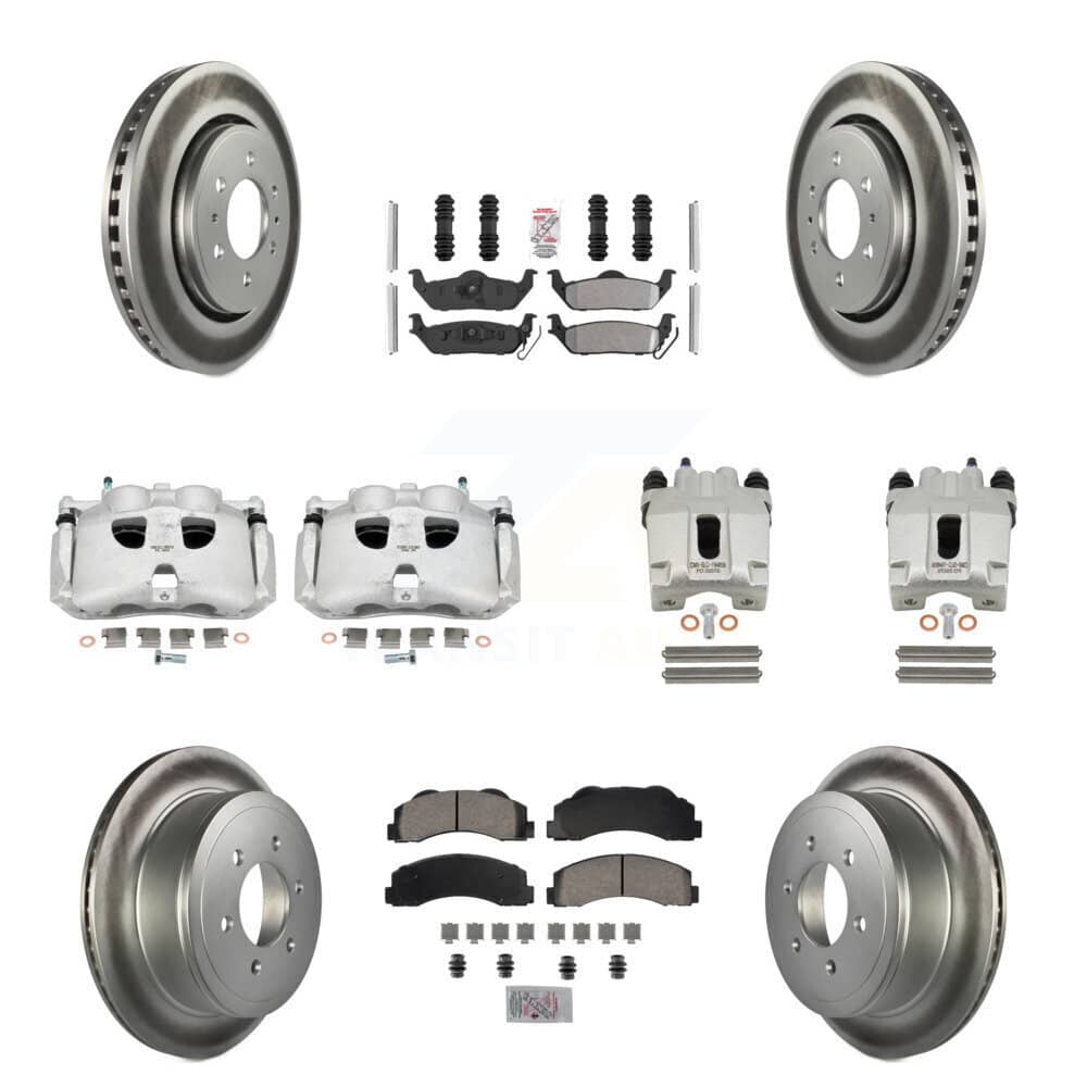 Transit Auto - KCG-102476N - Front and Rear Disc Brake Kits
