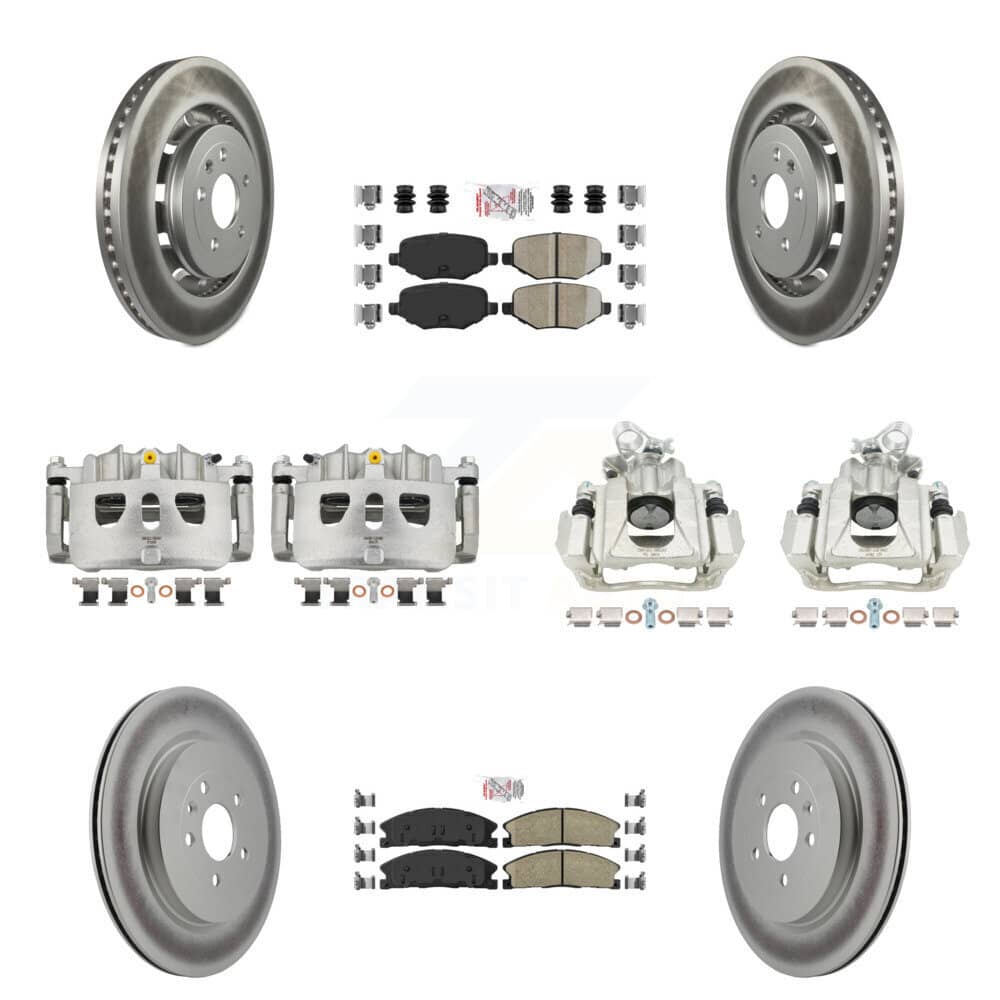 Transit Auto - KCG-102482N - Front and Rear Disc Brake Kits