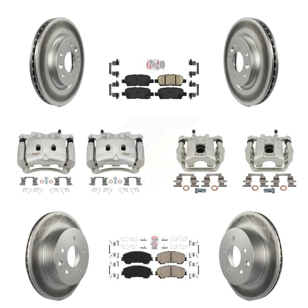 Transit Auto - KCG-102509N - Front and Rear Disc Brake Kits