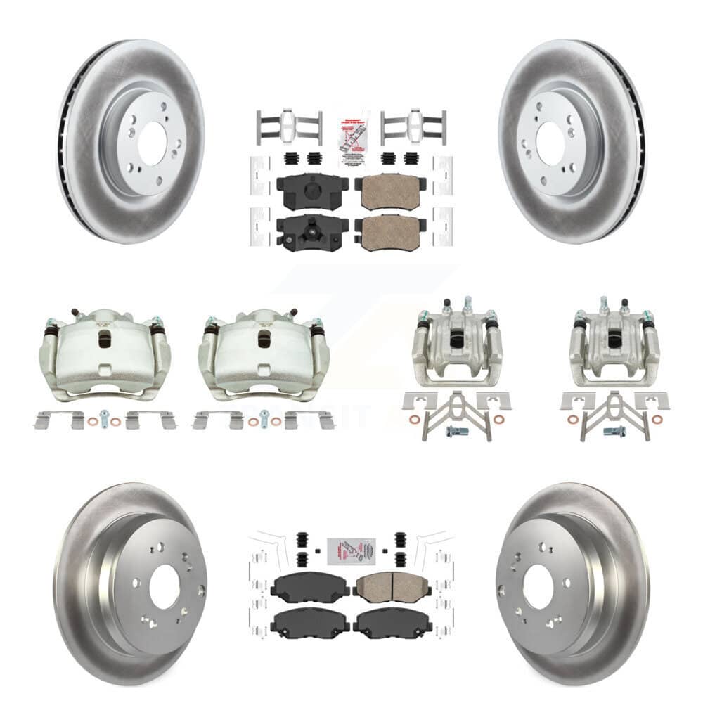 Transit Auto - KCG-102550N - Front and Rear Disc Brake Kits