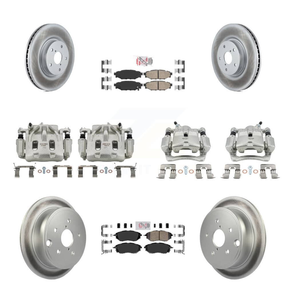 Transit Auto - KCG-102603N - Front and Rear Disc Brake Kits