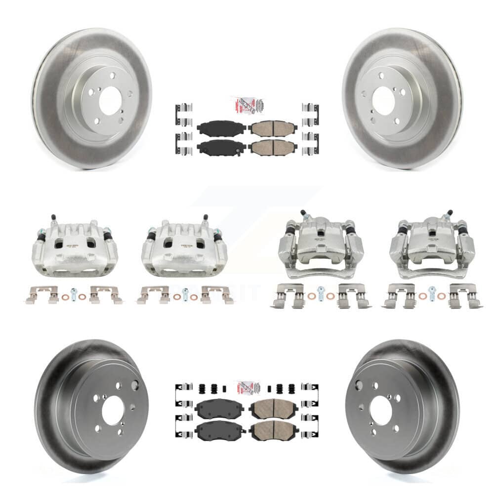 Transit Auto - KCG-102608N - Front and Rear Disc Brake Kits