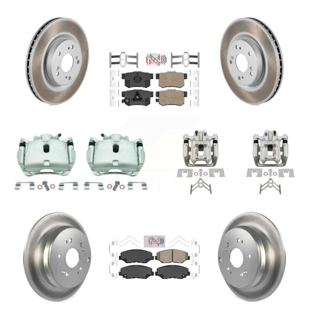 Transit Auto - KCG-102639N - Front and Rear Disc Brake Kits