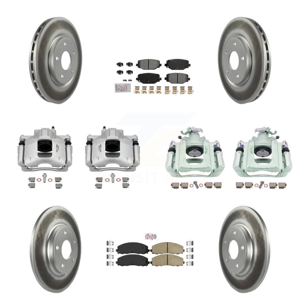 Transit Auto - KCG-102680N - Front and Rear Disc Brake Kits