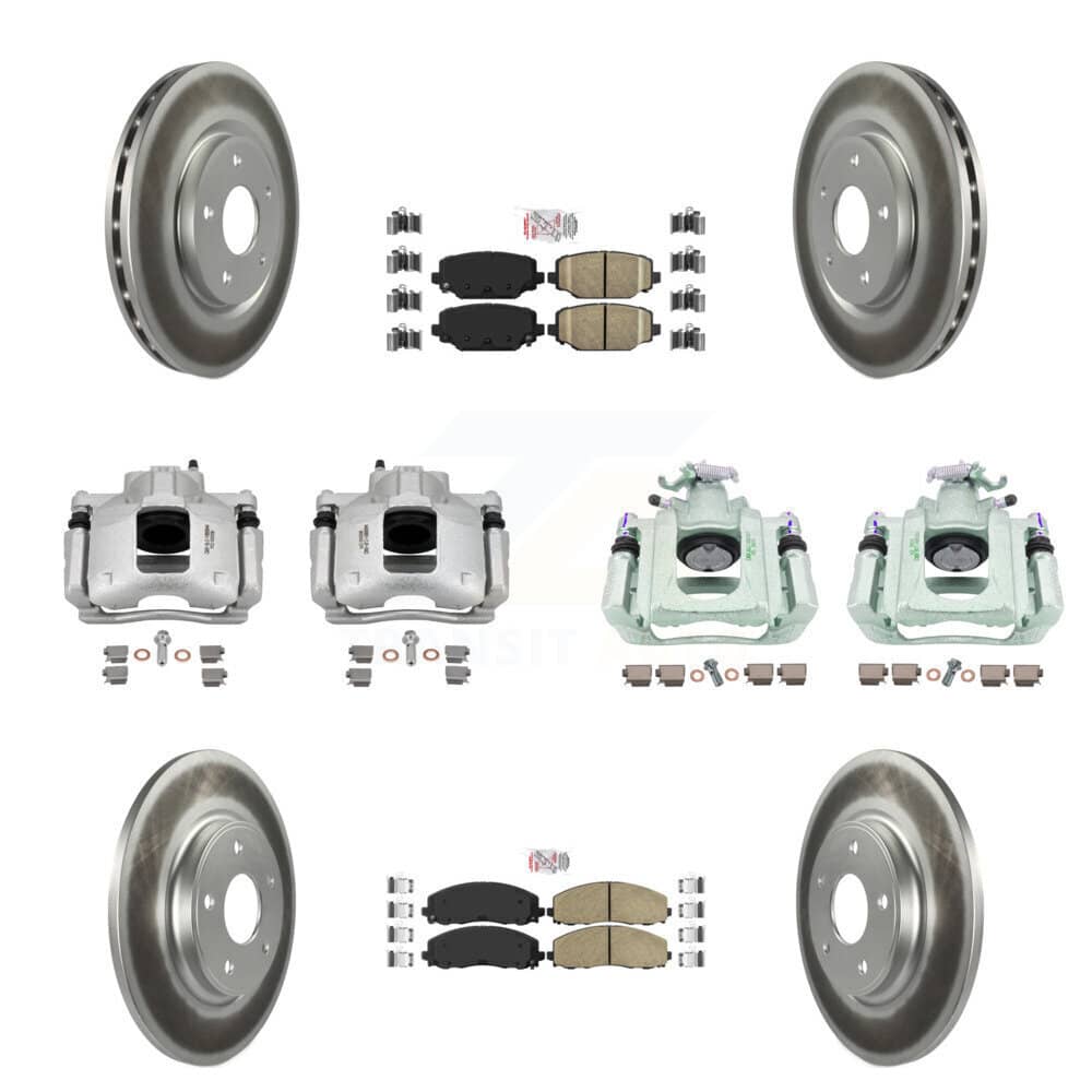 Transit Auto - KCG-102686N - Front and Rear Disc Brake Kits
