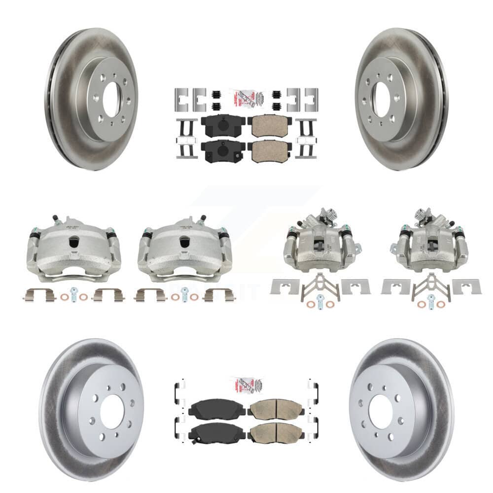 Transit Auto - KCG-102727N - Front and Rear Disc Brake Kits