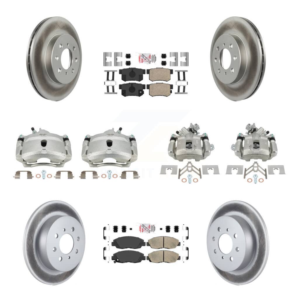 Transit Auto - KCG-102728N - Front and Rear Disc Brake Kits