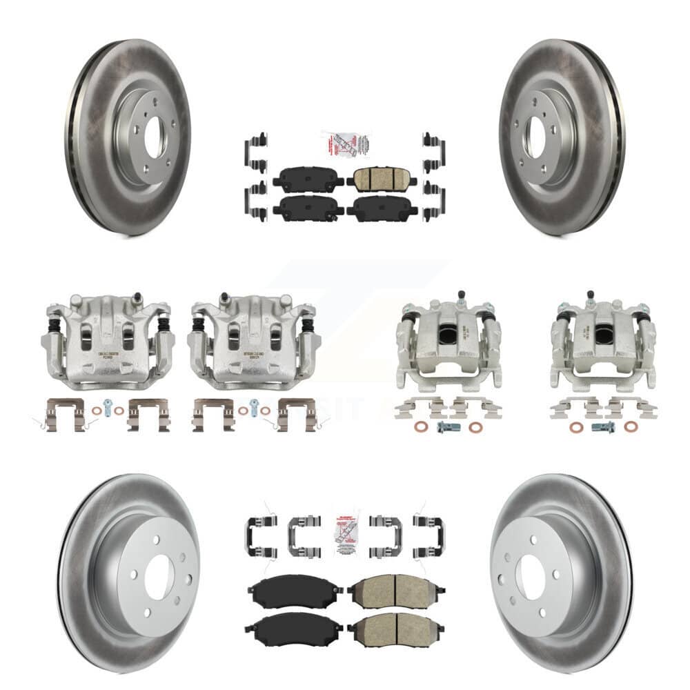 Transit Auto - KCG-102733N - Front and Rear Disc Brake Kits