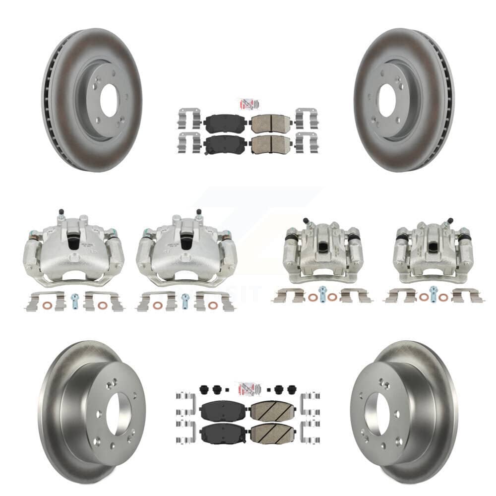 Transit Auto - KCG-102752N - Front and Rear Disc Brake Kits