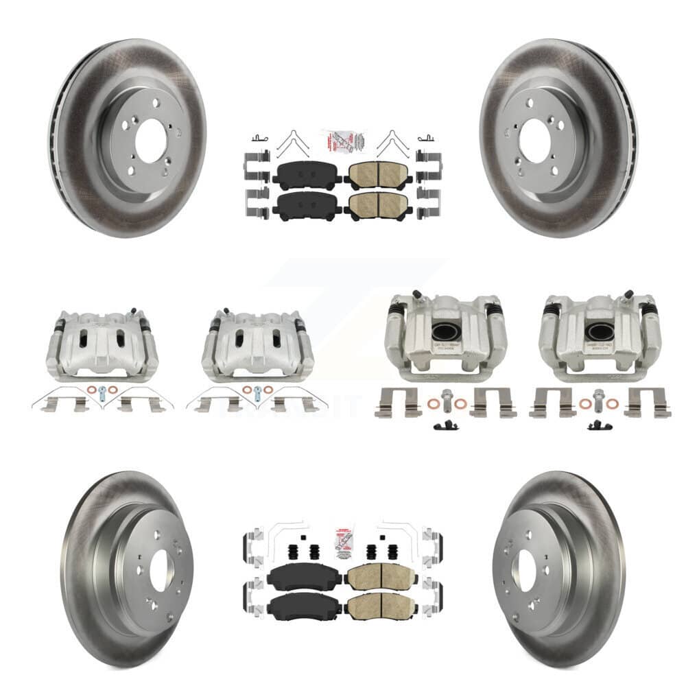 Transit Auto - KCG-102785N - Front and Rear Disc Brake Kits