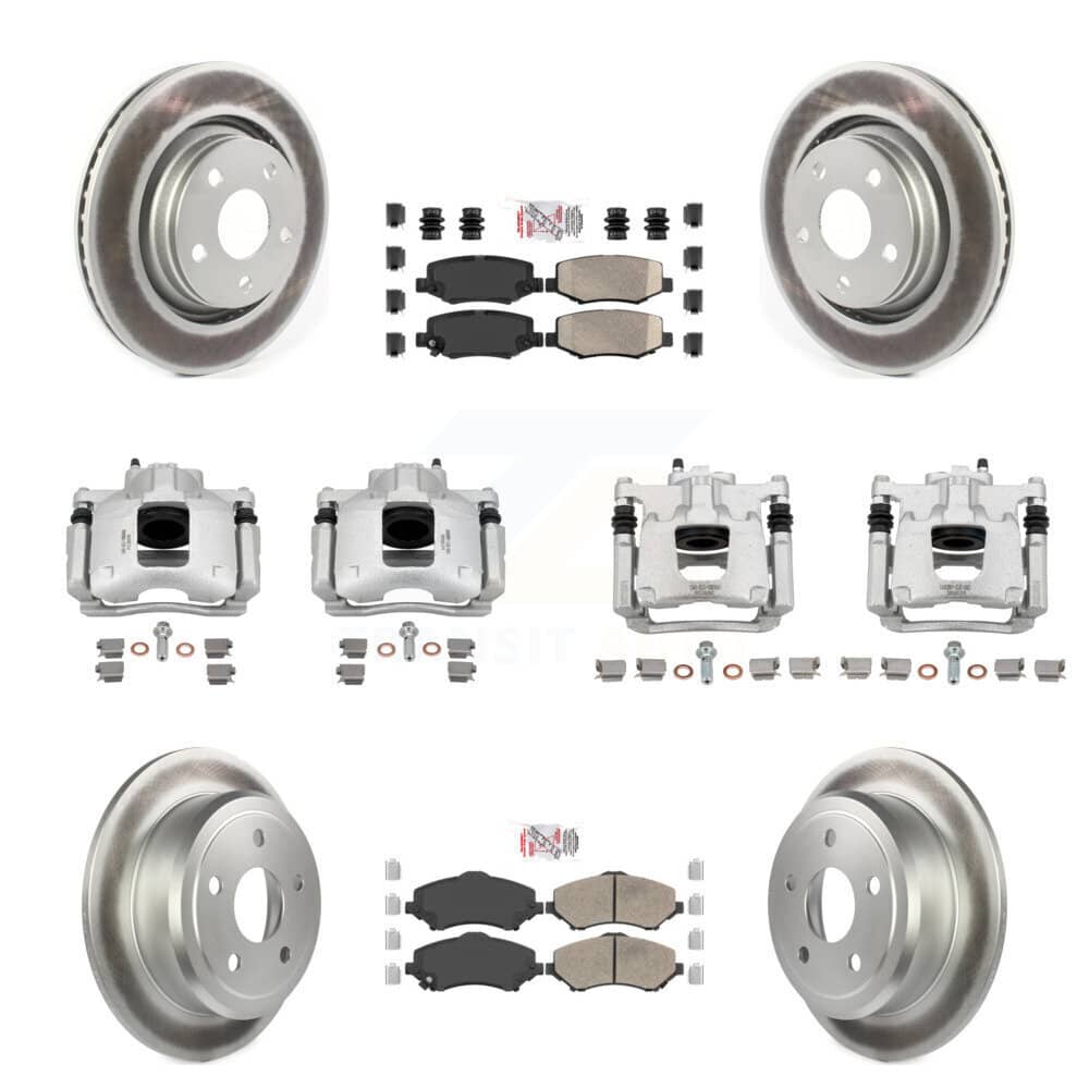 Transit Auto - KCG-102808N - Front and Rear Disc Brake Kits